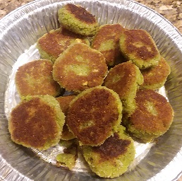 Dry split peas&nbsp;fritters